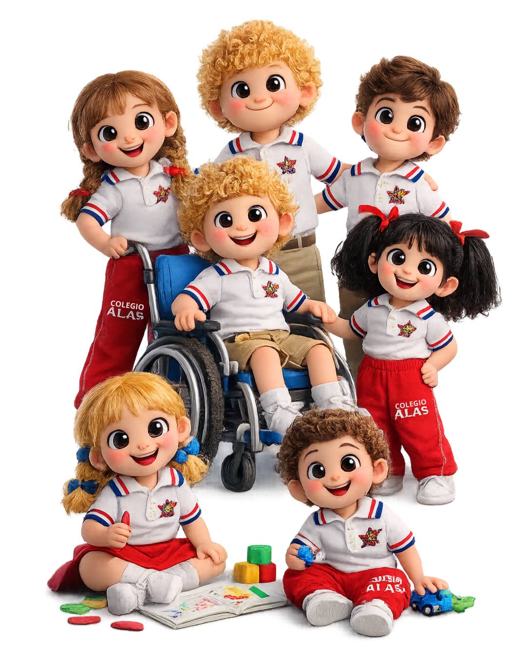 Niños del Colegio ALAS